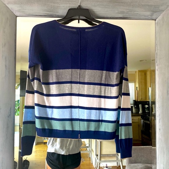 L+T Label and Thread hang ten v neck sweater NWT - Picture 2 of 9